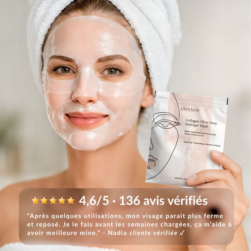 Masque Glass Skin au Collagène & GlowBiome Complex™