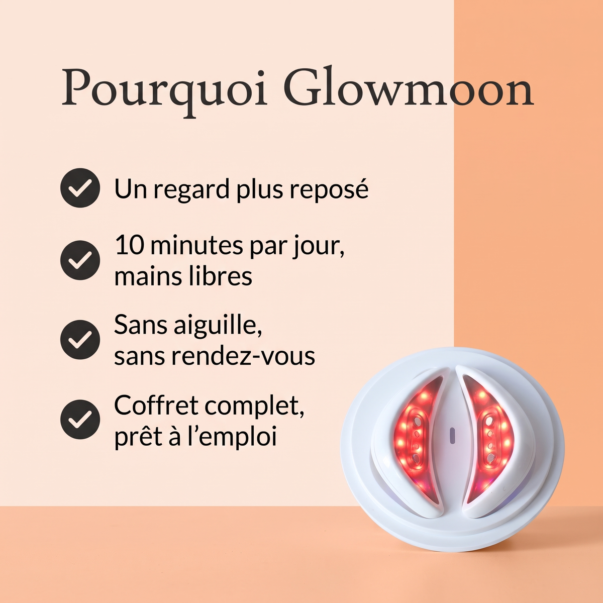 Pourquoi Glowmoon : les bénéfices en 4 points