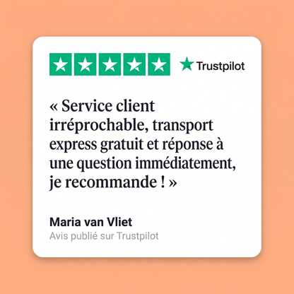 Avis client Trustpilot sur Glowmoon